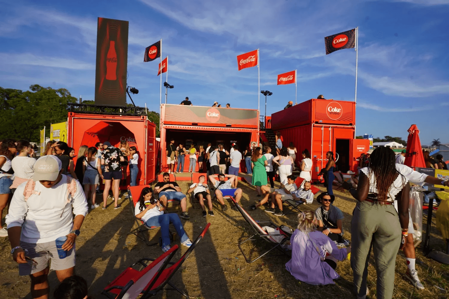 Activation de marque en extérieur